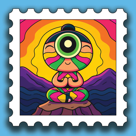 Bombay Sunshine Stamp Art Print