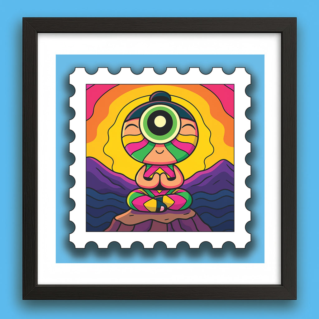 Bombay Sunshine Stamp Art Print