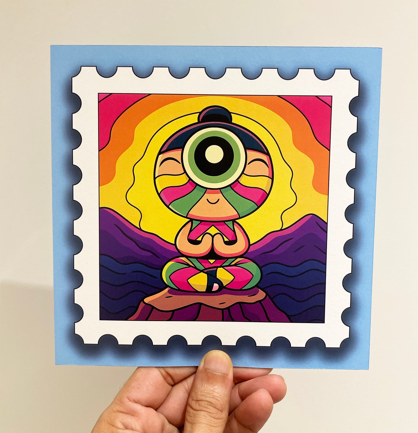 Bombay Sunshine Stamp Art Print
